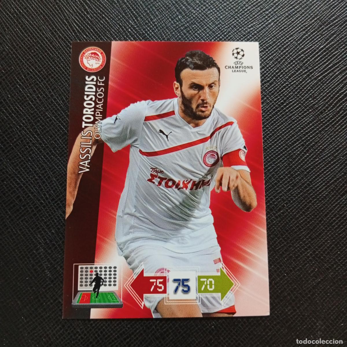 Cromos de Futebol: TOROSIDIS OLYMPIACOS ADRENALYN CHAMPIONS LEAGUE 2012 2013 FUTBOL 12 13 - A188 PG37 B