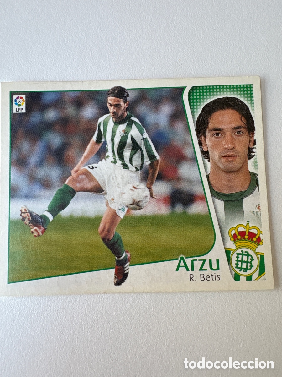 Cromos de f&uacute;tbol: Carta Arzu Betis Liga Este 2004-05