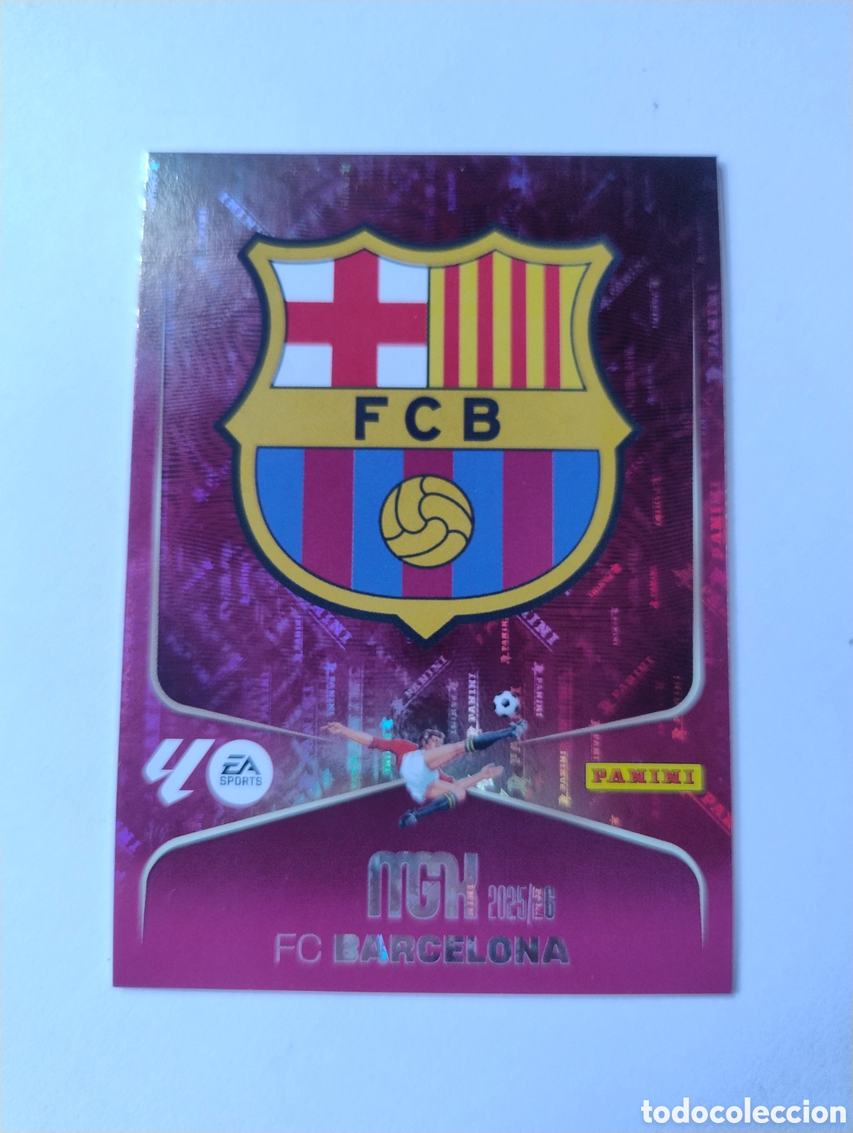 Cromos de f&uacute;tbol: 73 - Escudo - Barcelona - Megacracks 2025 - 2026