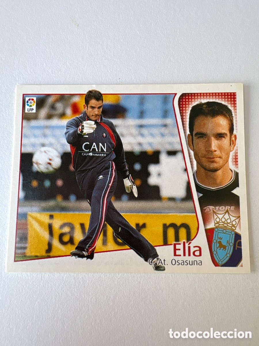 Cromos de f&uacute;tbol: Carta El&iacute;a Osasuna Liga Este 2004-05