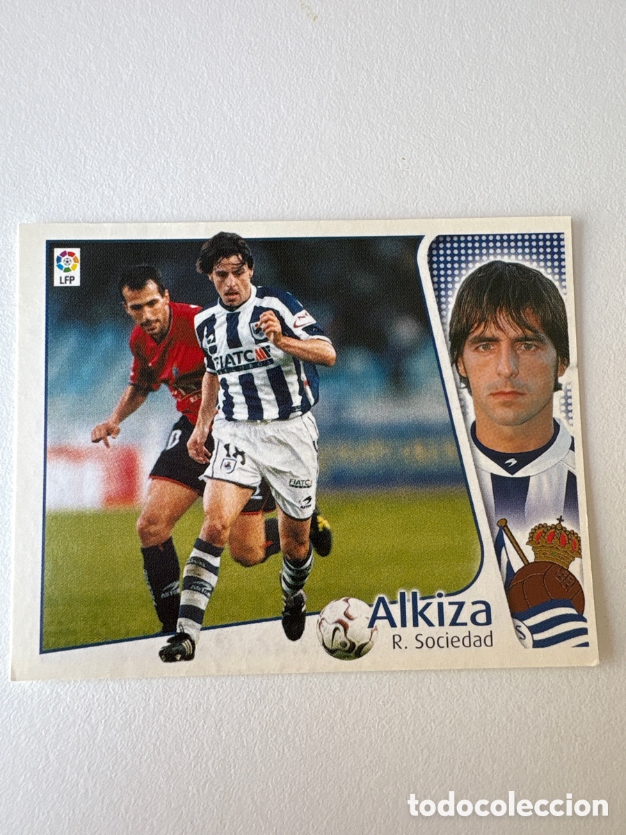 Cromos de Futebol: Carta Alkiza Real Sociedad Liga Este 2004-05