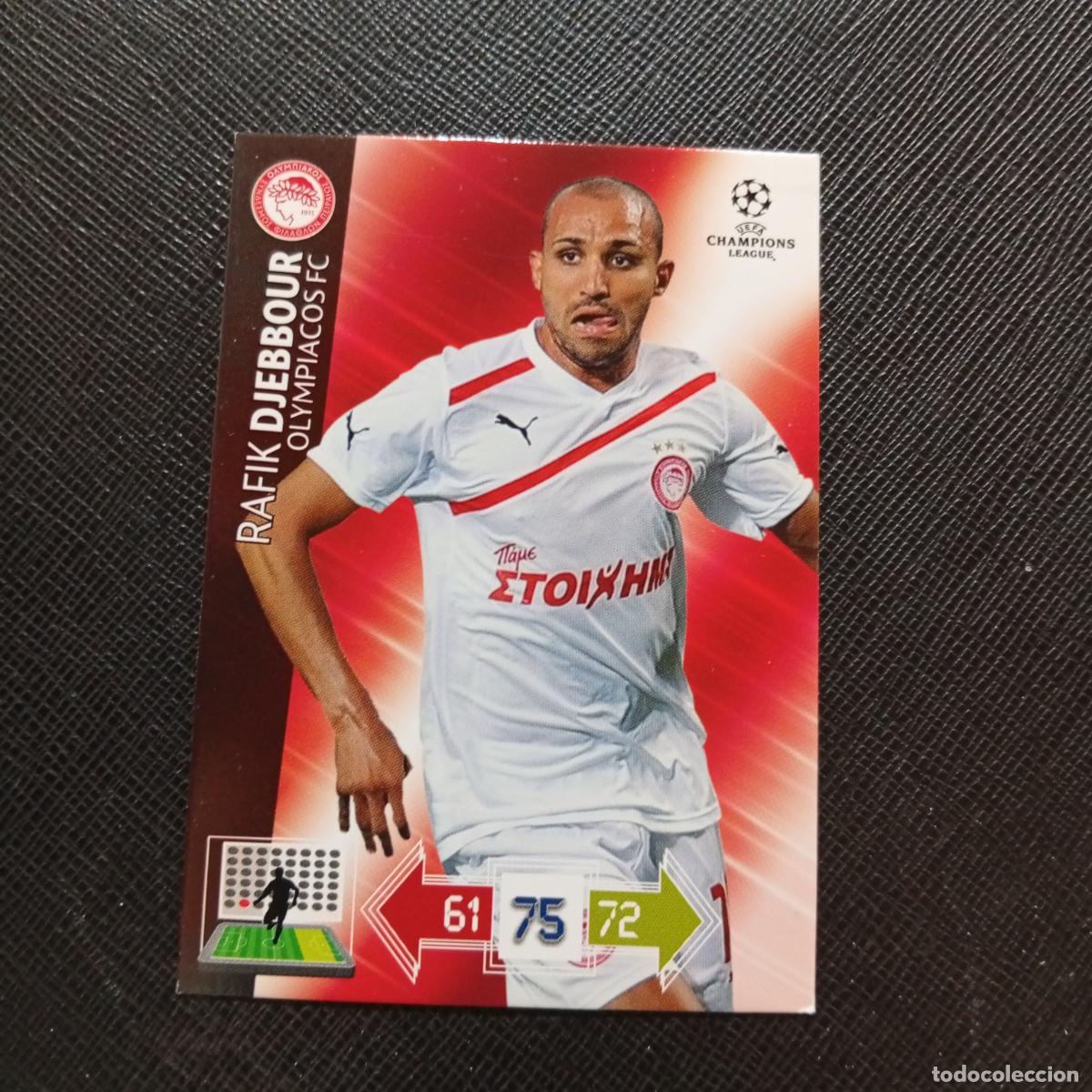 Cromos de f&uacute;tbol: DJEBBOUR OLYMPIACOS ADRENALYN CHAMPIONS LEAGUE 2012 2013 FUTBOL 12 13 - A188 PG100