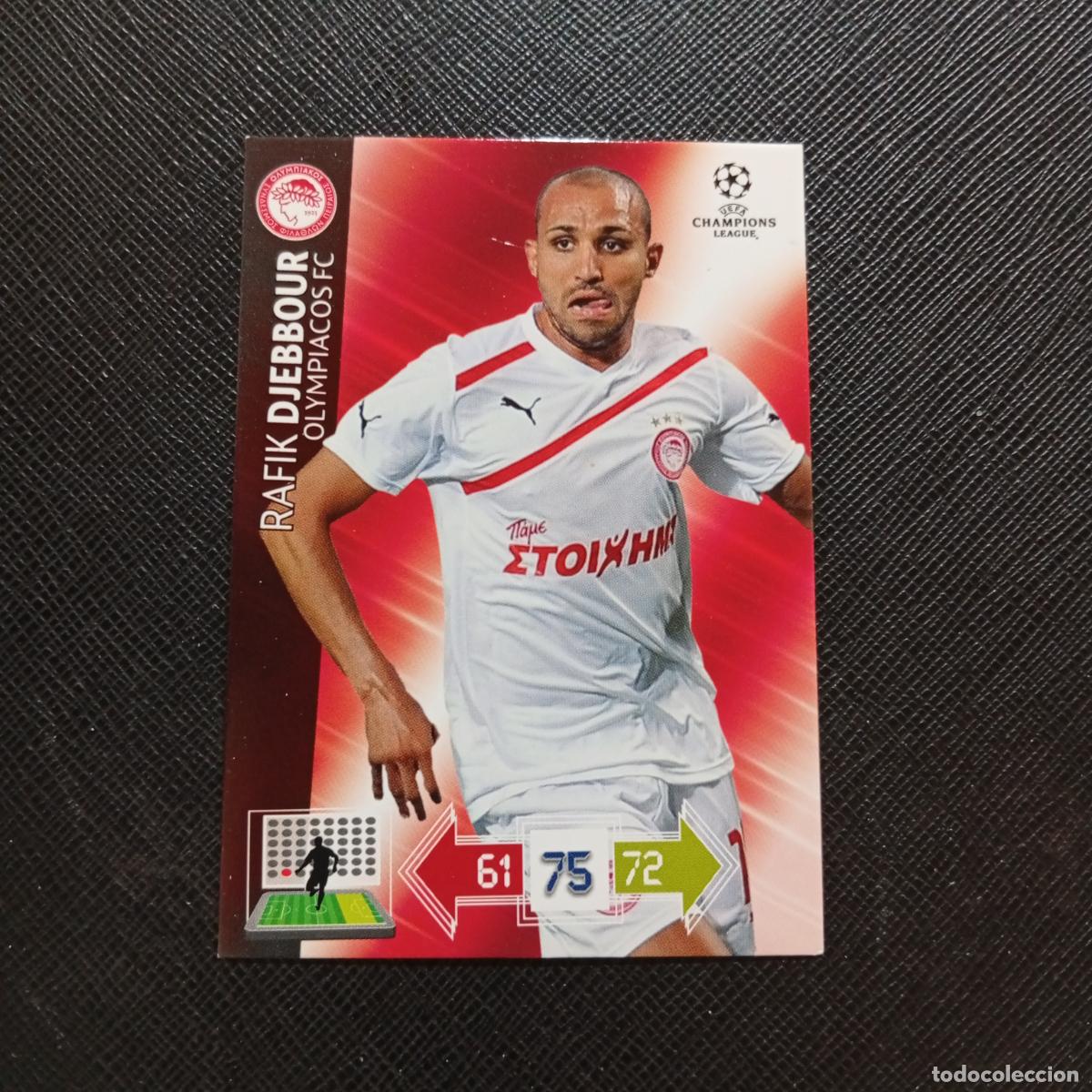 Cromos de f&uacute;tbol: DJEBBOUR OLYMPIACOS ADRENALYN CHAMPIONS LEAGUE 2012 2013 FUTBOL 12 13 - A188 PG100 D