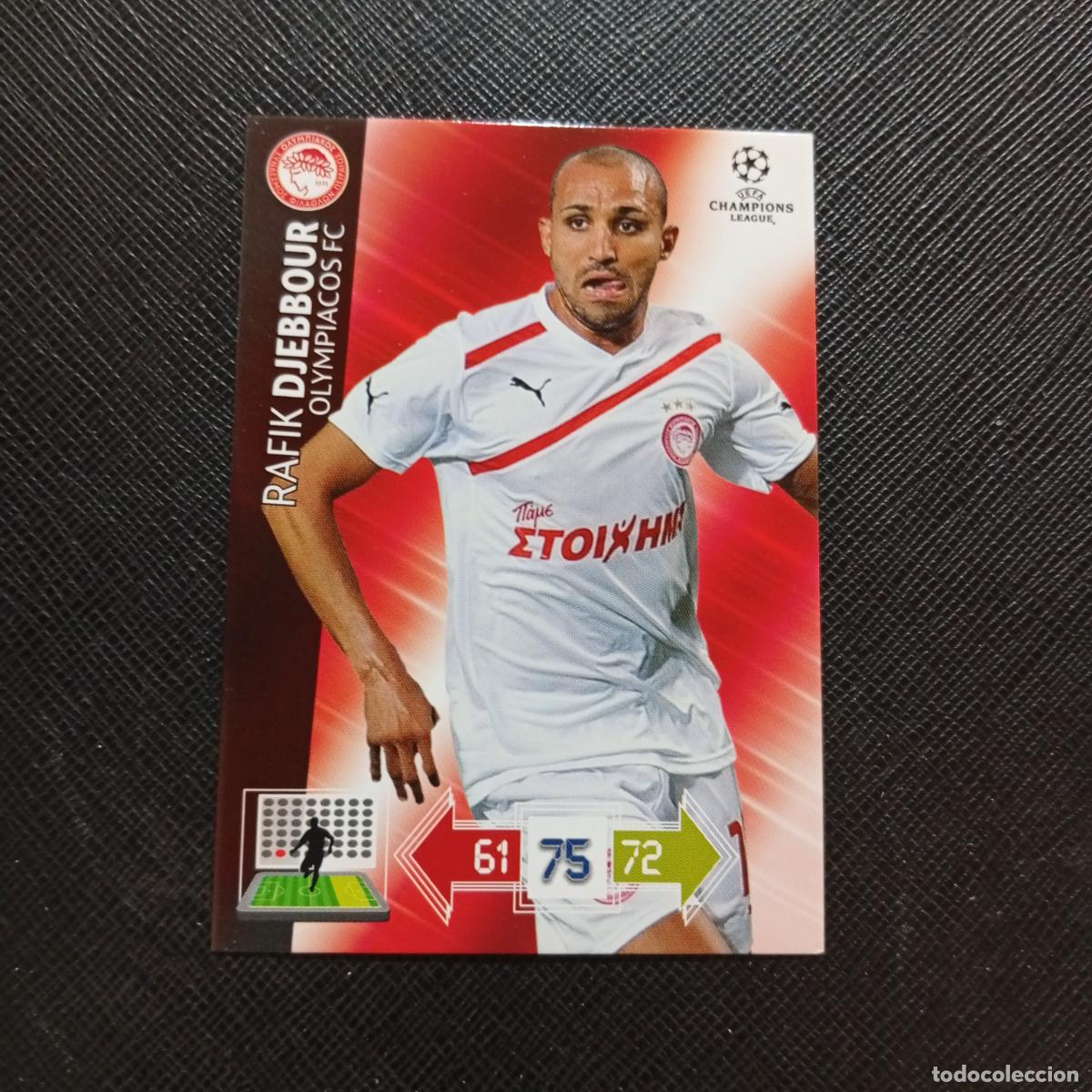 Cromos de f&uacute;tbol: DJEBBOUR OLYMPIACOS ADRENALYN CHAMPIONS LEAGUE 2012 2013 FUTBOL 12 13 - A188 PG109 B