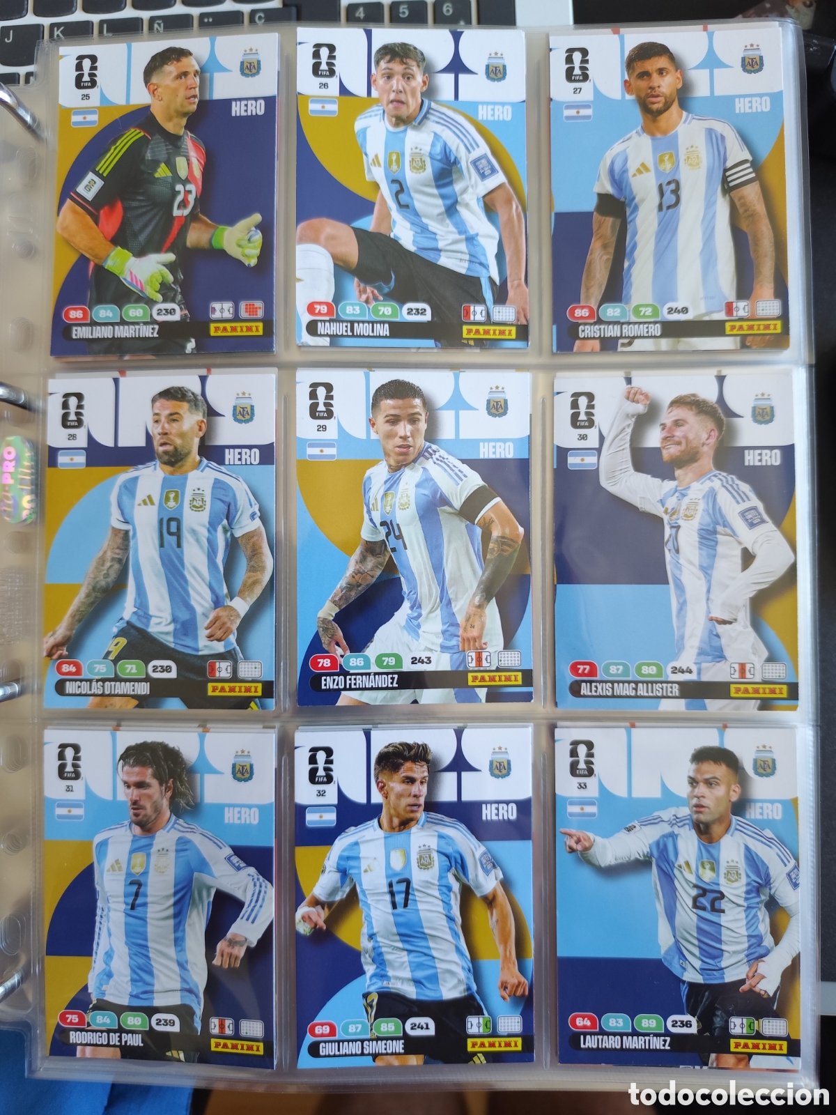 Cromos de f&uacute;tbol: Selecci&oacute;n Argentina Adrenalyn Fifa World Cup