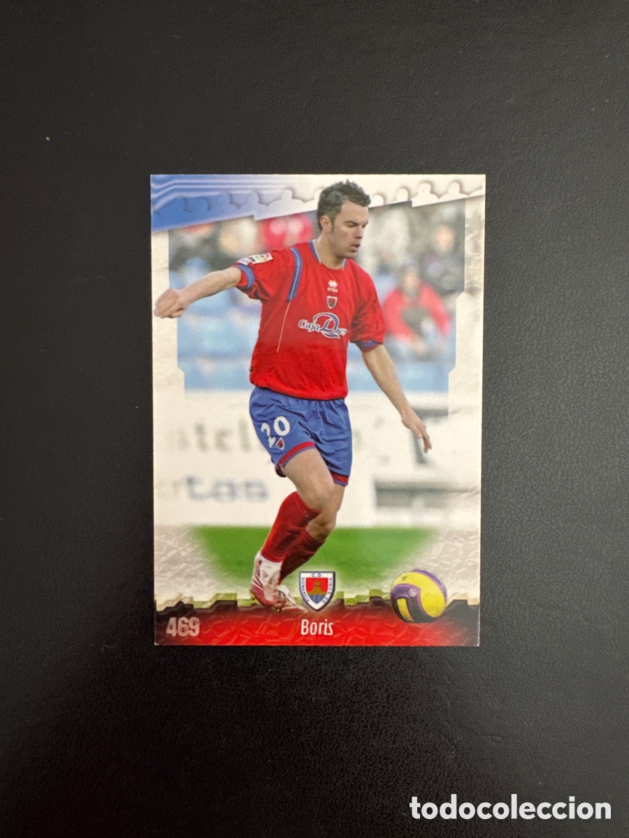 Fu&szlig;ball-Sticker: BORIS NUMERO 469 NUMANCIA MUNDICROMO 2008 LAS FICHAS DE LA LIGA 2009