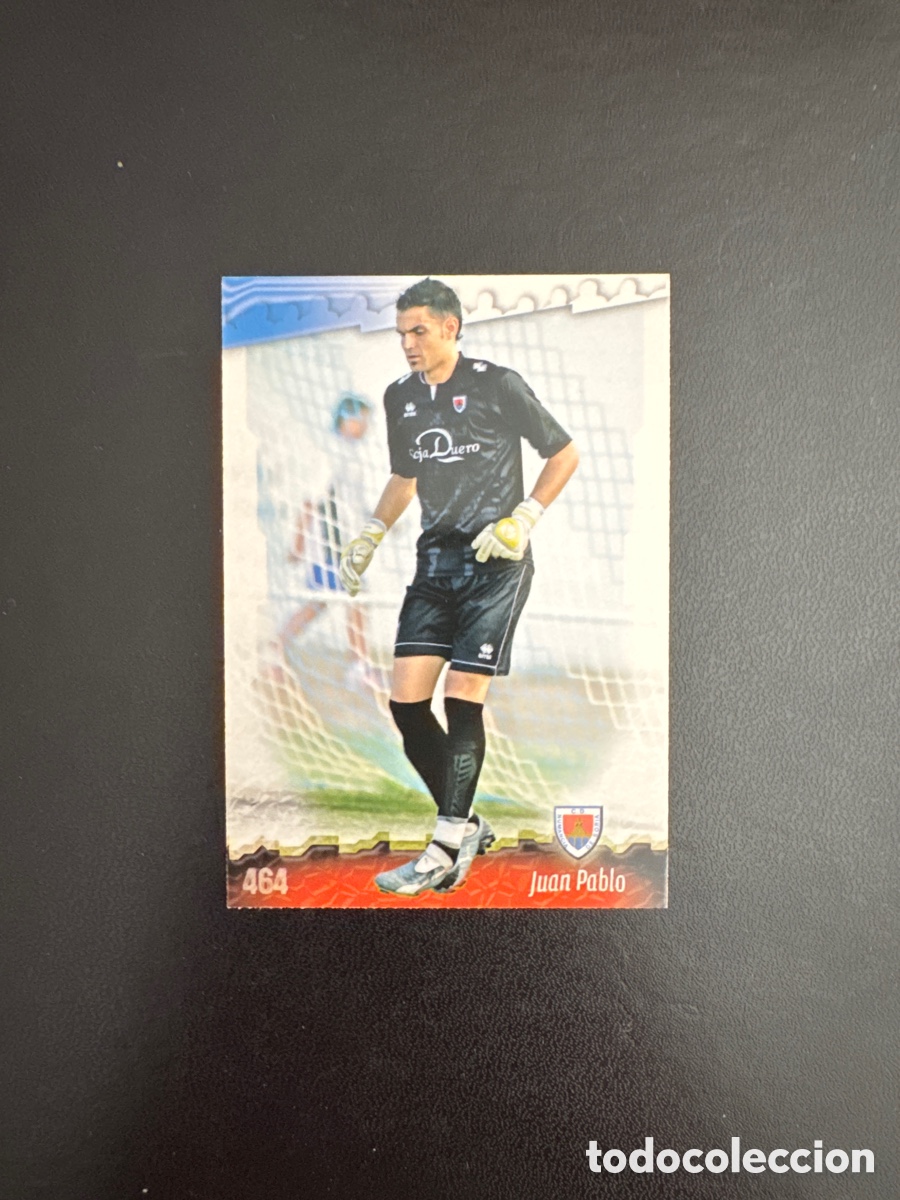 Figurine di Calcio: JUAN PABLO NUMERO 464 NUMANCIA MUNDICROMO 2008 LAS FICHAS DE LA LIGA 2009