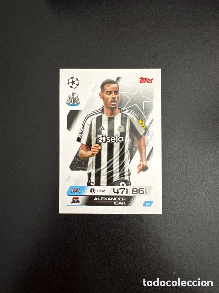 Figurine di Calcio: ISAK NEWCASTLE NUMERO 80 MATCH ATTAX 2021 2022