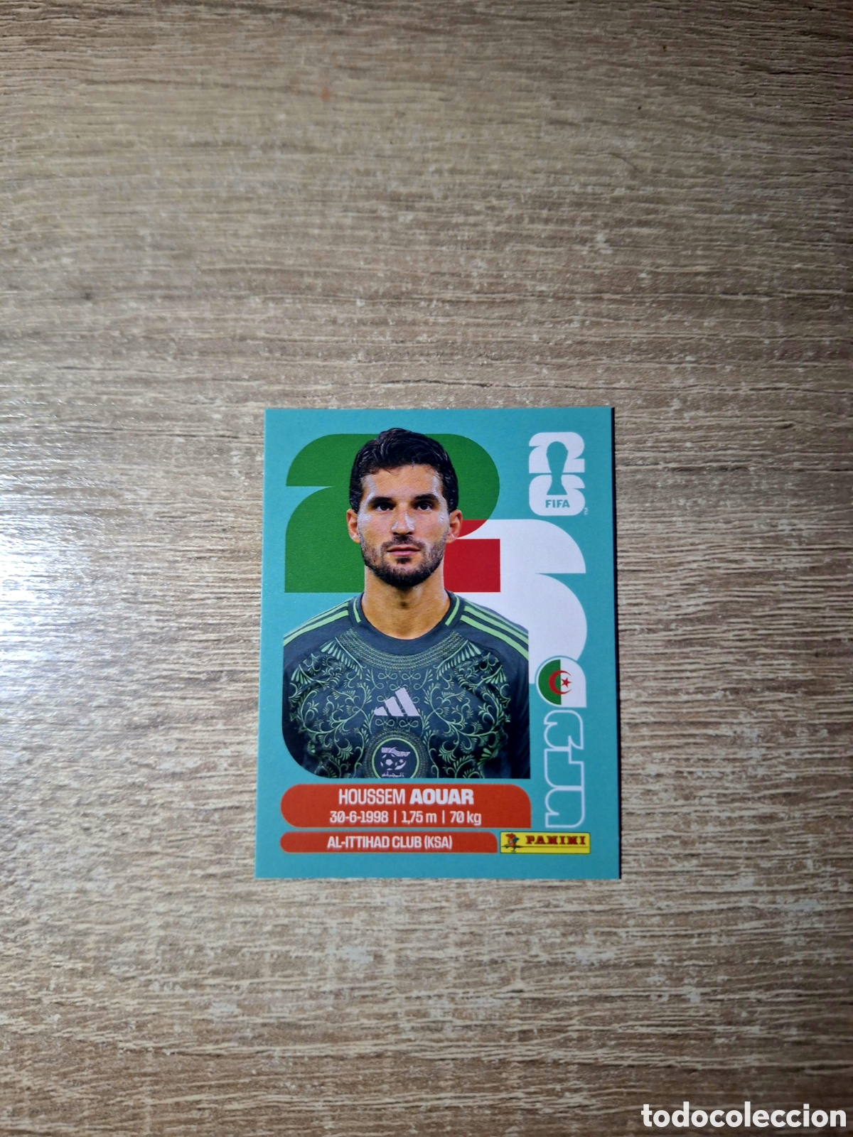 Figurine di Calcio: ALG 9 HOUSSEM AOUAR (MUNDIAL 2026)