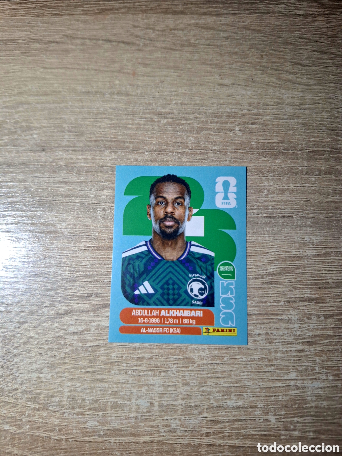 Figurine di Calcio: KSA 11 ABDULLAH ALKHAIBARI (MUNDIAL 2026)