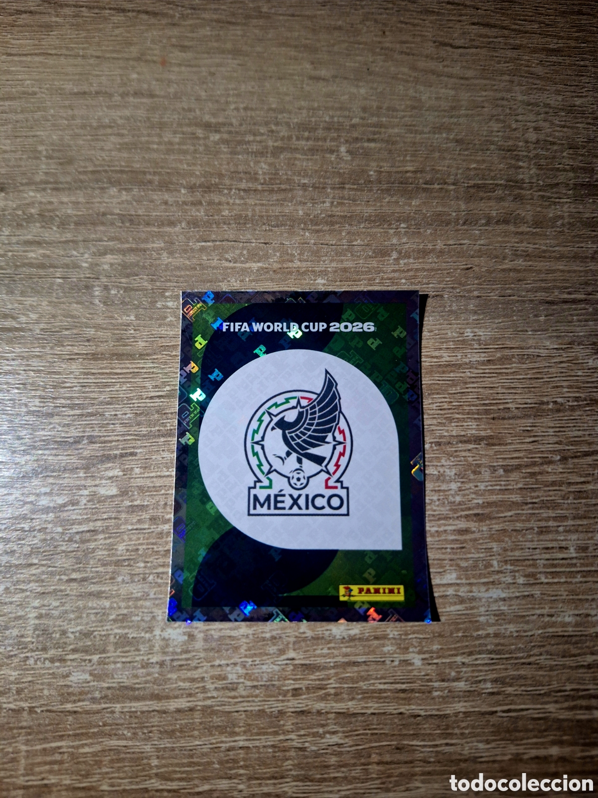 Cromos de f&uacute;tbol: M&Eacute;X 1 ESCUDO M&Eacute;XICO (MUNDIAL 2026)