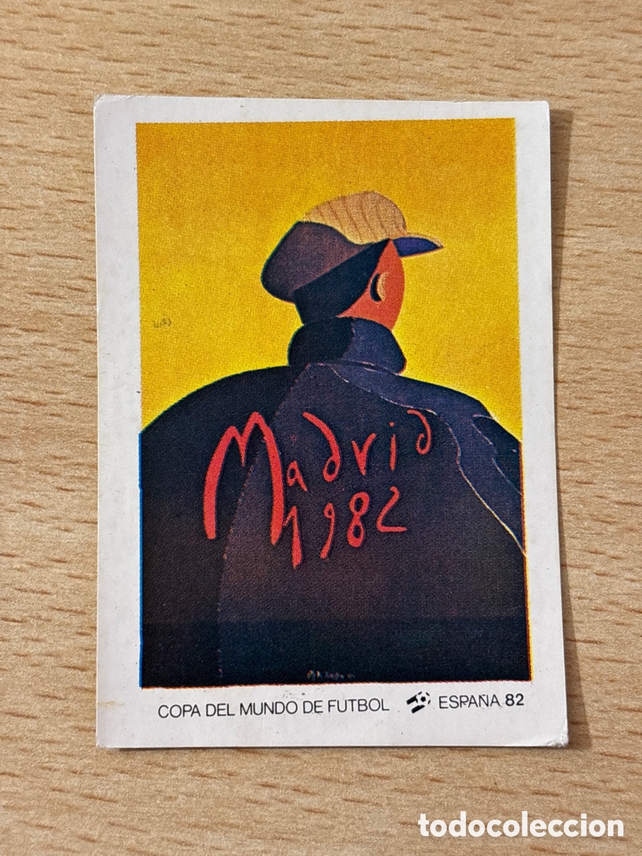 Cromos de f&uacute;tbol: # 5 Sede Madrid Mundial Espa&ntilde;a 82 Panini sin pegar