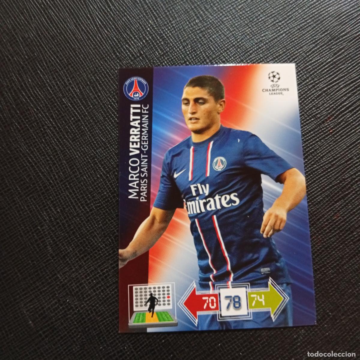 Cromos de f&uacute;tbol: VERRATTI PSG ADRENALYN CHAMPIONS LEAGUE 2012 2013 FUTBOL 12 13 - A188 PG280