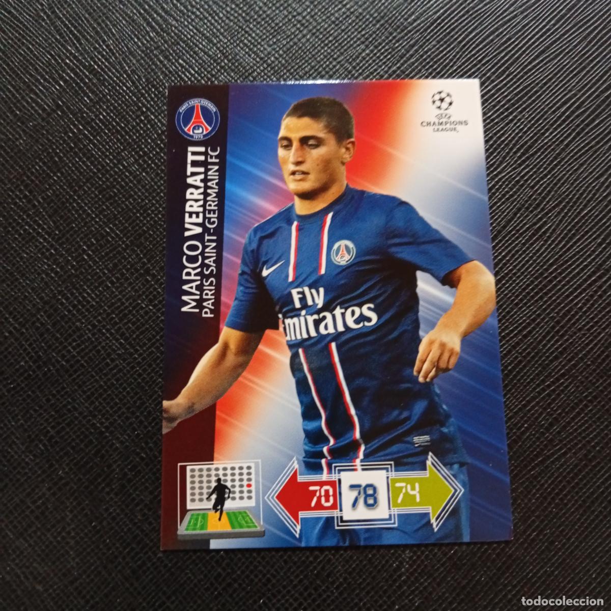 Cromos de f&uacute;tbol: VERRATTI PSG ADRENALYN CHAMPIONS LEAGUE 2012 2013 FUTBOL 12 13 - A188 PG280 B