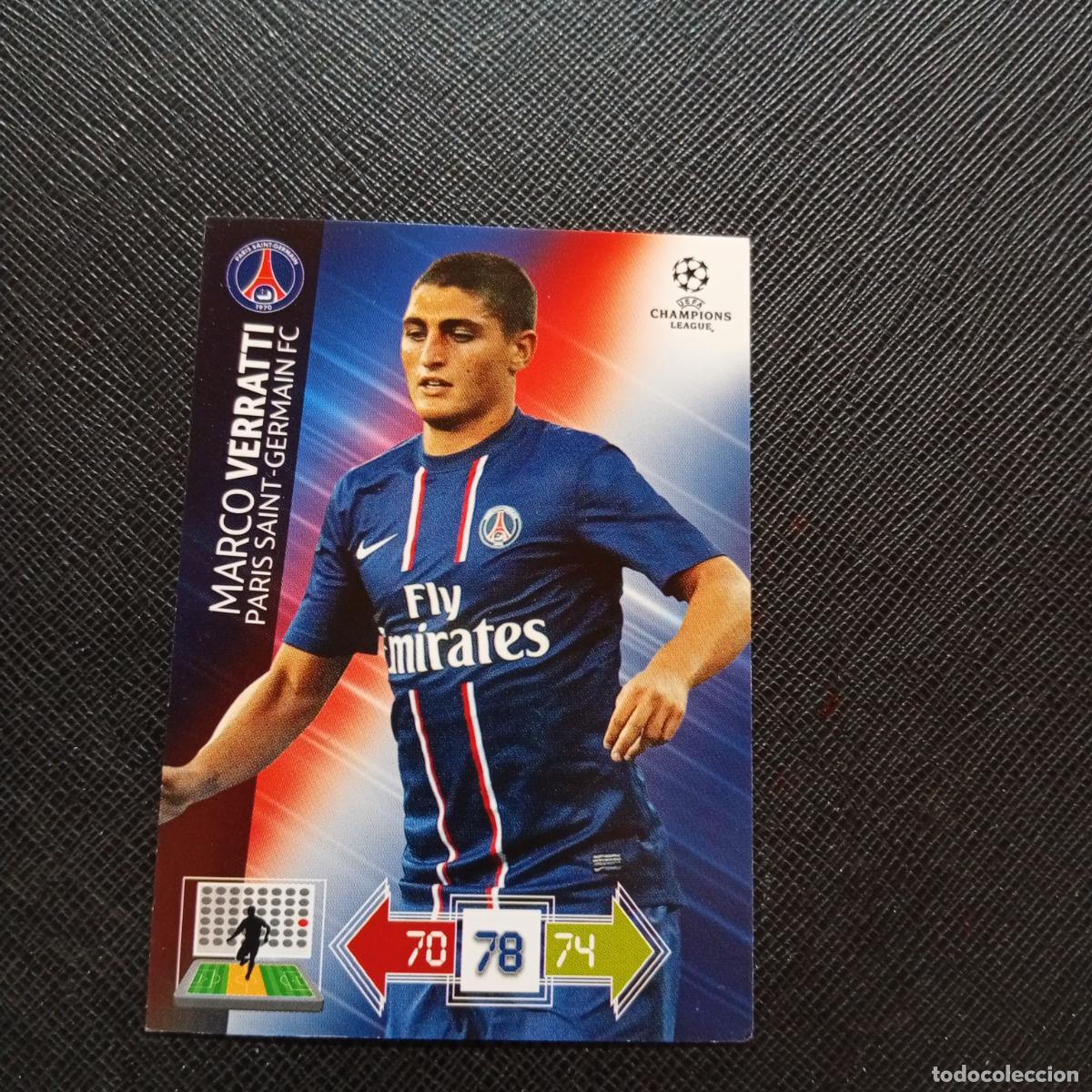 Cromos de f&uacute;tbol: VERRATTI PSG ADRENALYN CHAMPIONS LEAGUE 2012 2013 FUTBOL 12 13 - A188 PG289