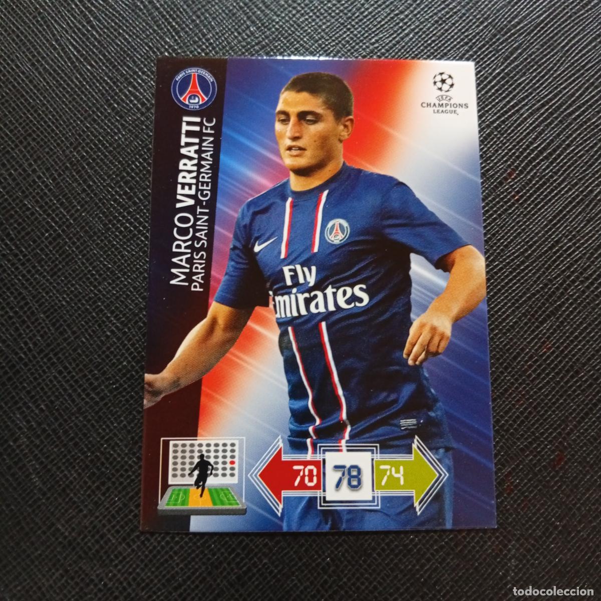 Cromos de f&uacute;tbol: VERRATTI PSG ADRENALYN CHAMPIONS LEAGUE 2012 2013 FUTBOL 12 13 - A188 PG289 B