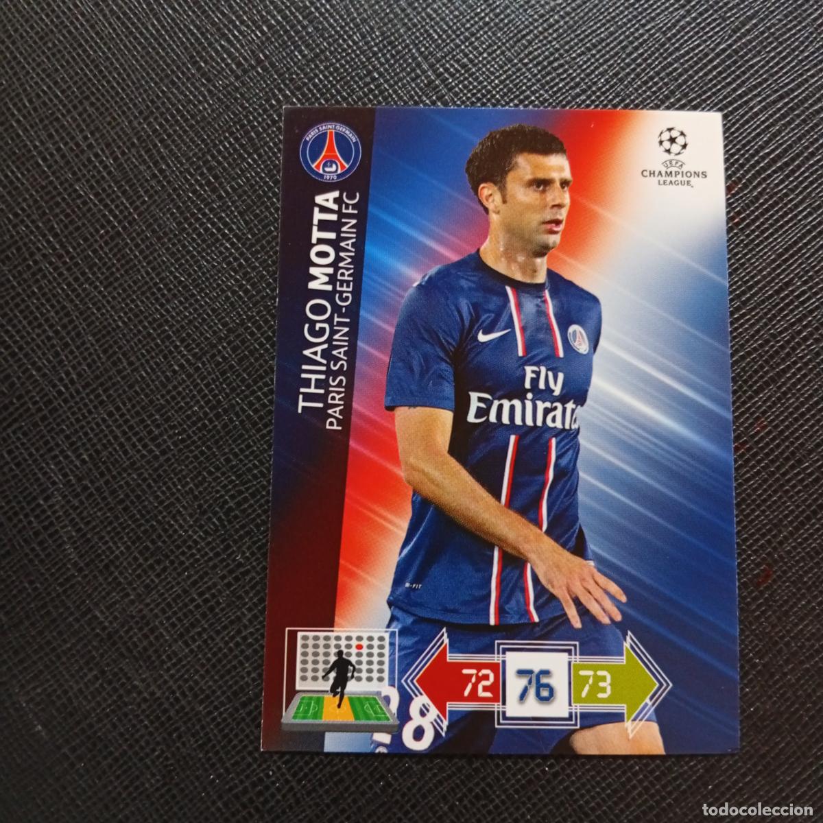 Cromos de f&uacute;tbol: THIAGO MOTTA PSG ADRENALYN CHAMPIONS LEAGUE 2012 2013 FUTBOL 12 13 - A188 PG289 B