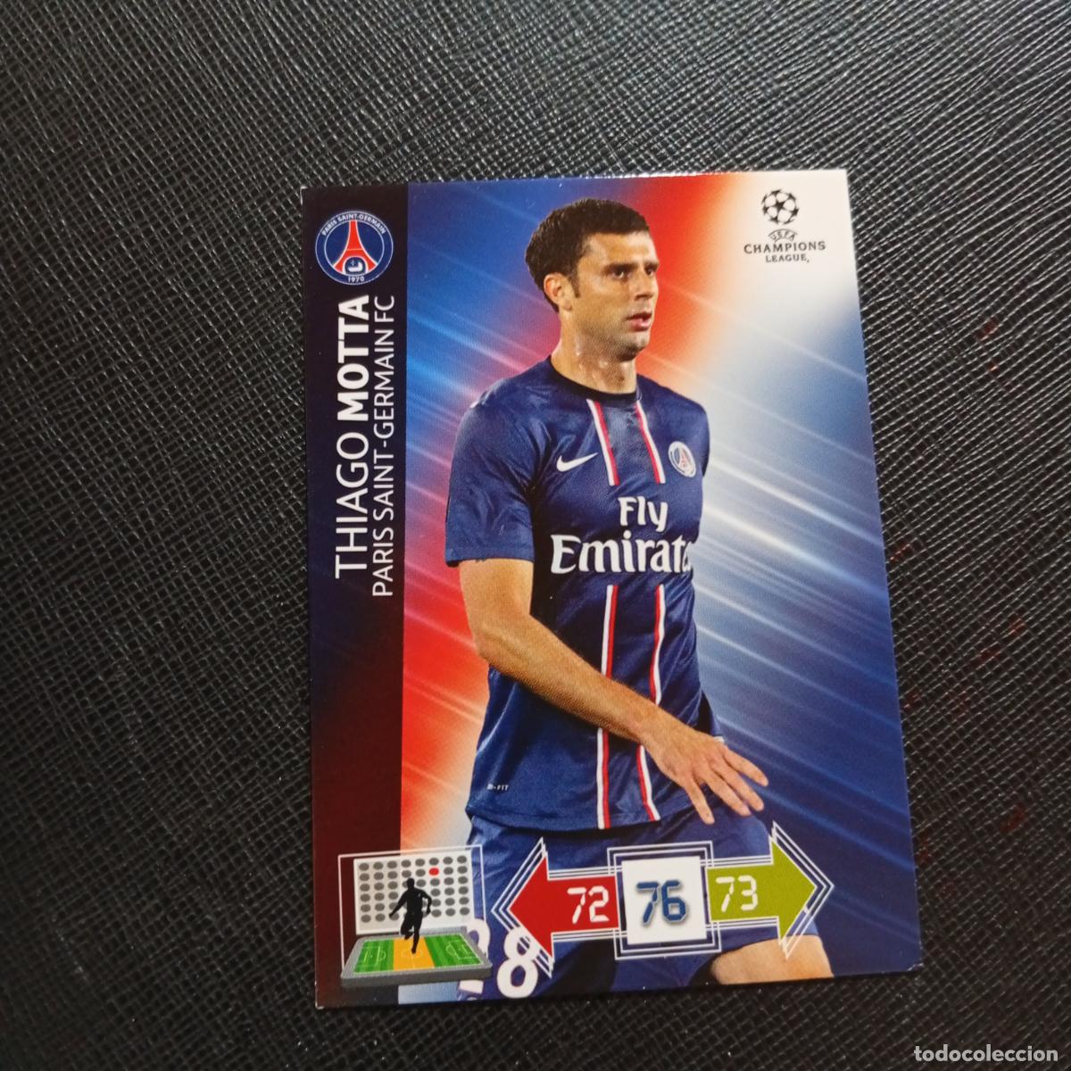 Cromos de f&uacute;tbol: THIAGO MOTTA PSG ADRENALYN CHAMPIONS LEAGUE 2012 2013 FUTBOL 12 13 - A188 PG271