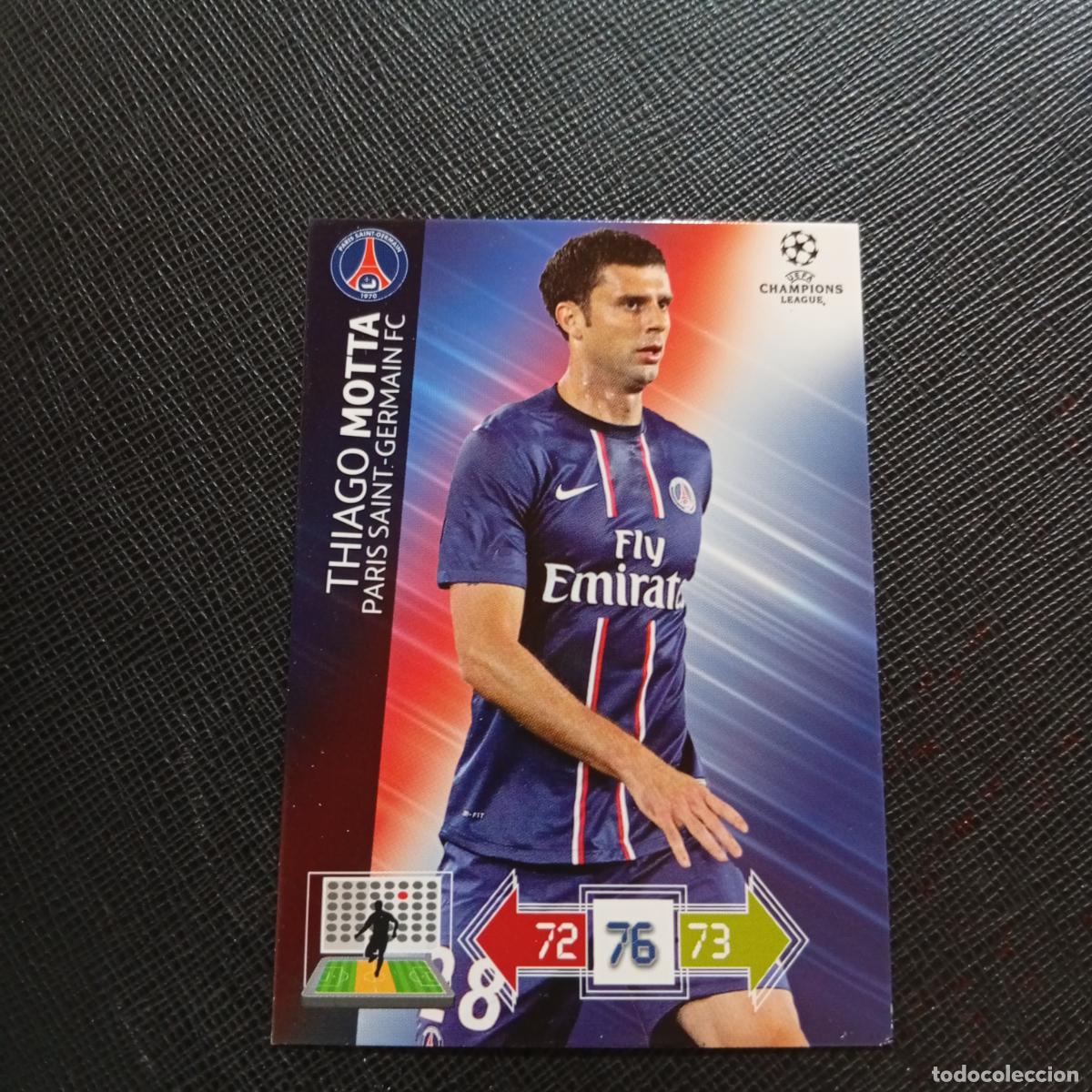 Cromos de f&uacute;tbol: THIAGO MOTTA PSG ADRENALYN CHAMPIONS LEAGUE 2012 2013 FUTBOL 12 13 - A188 PG280