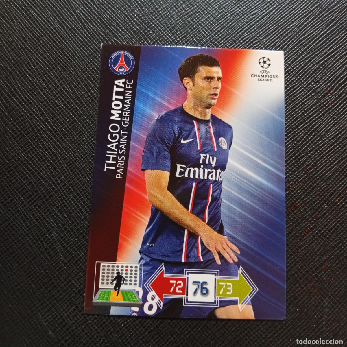 Cromos de f&uacute;tbol: THIAGO MOTTA PSG ADRENALYN CHAMPIONS LEAGUE 2012 2013 FUTBOL 12 13 - A188 PG298