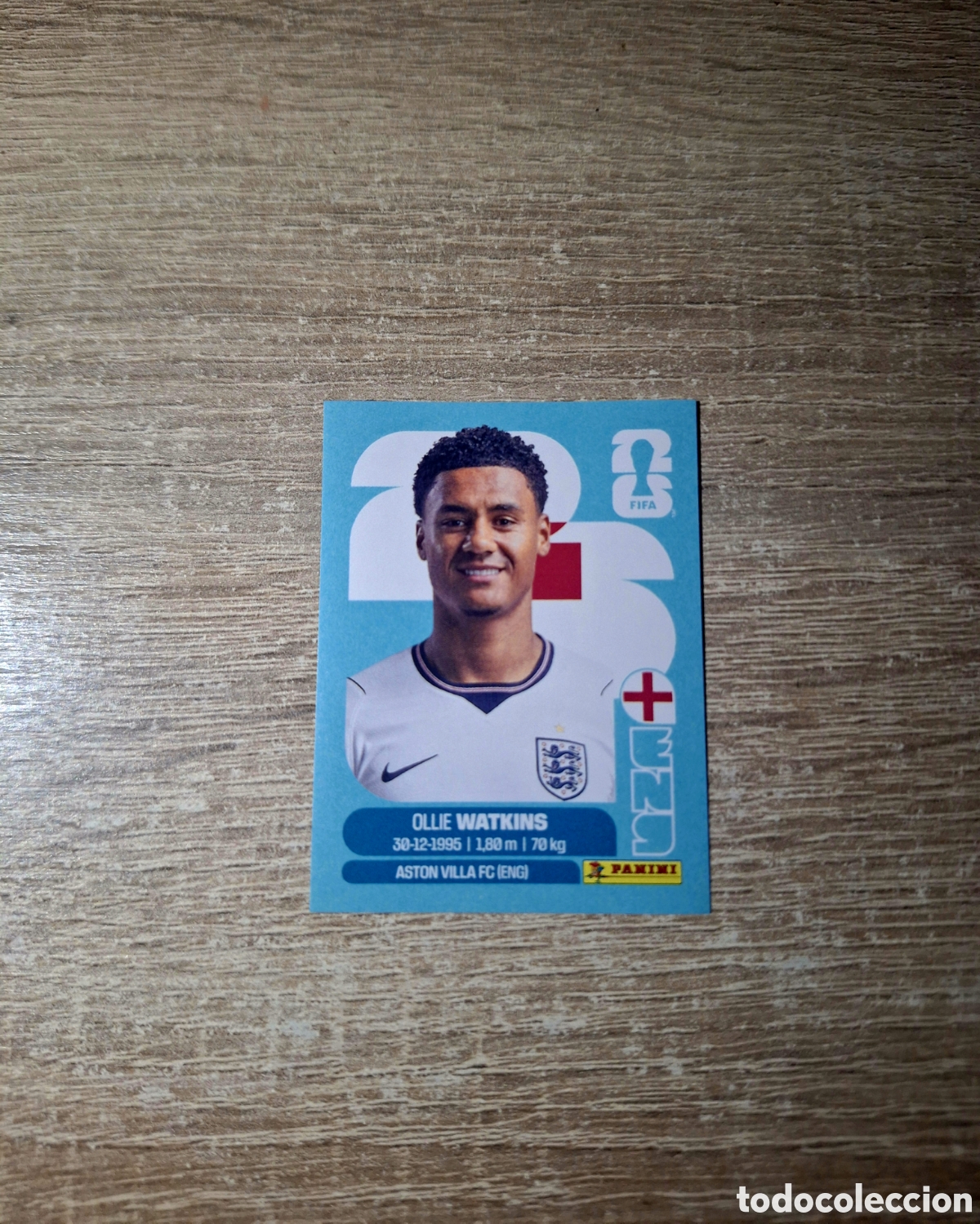 Cromos de f&uacute;tbol: ENG 20 OLLIE WATKINS (MUNDIAL 2026)