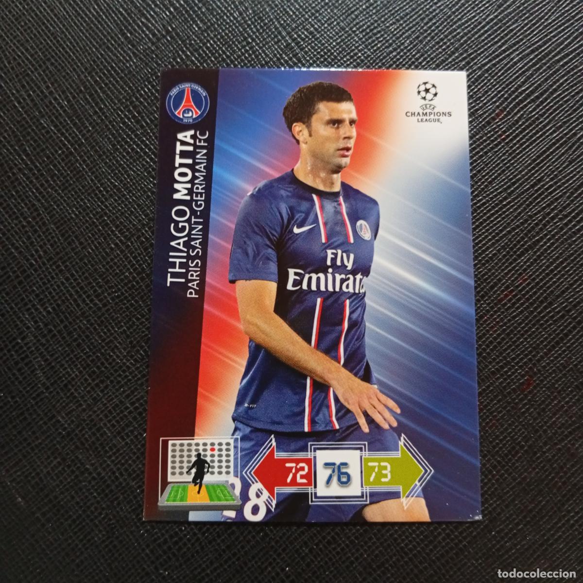 Cromos de f&uacute;tbol: THIAGO MOTTA PSG ADRENALYN CHAMPIONS LEAGUE 2012 2013 FUTBOL 12 13 - A188 PG316