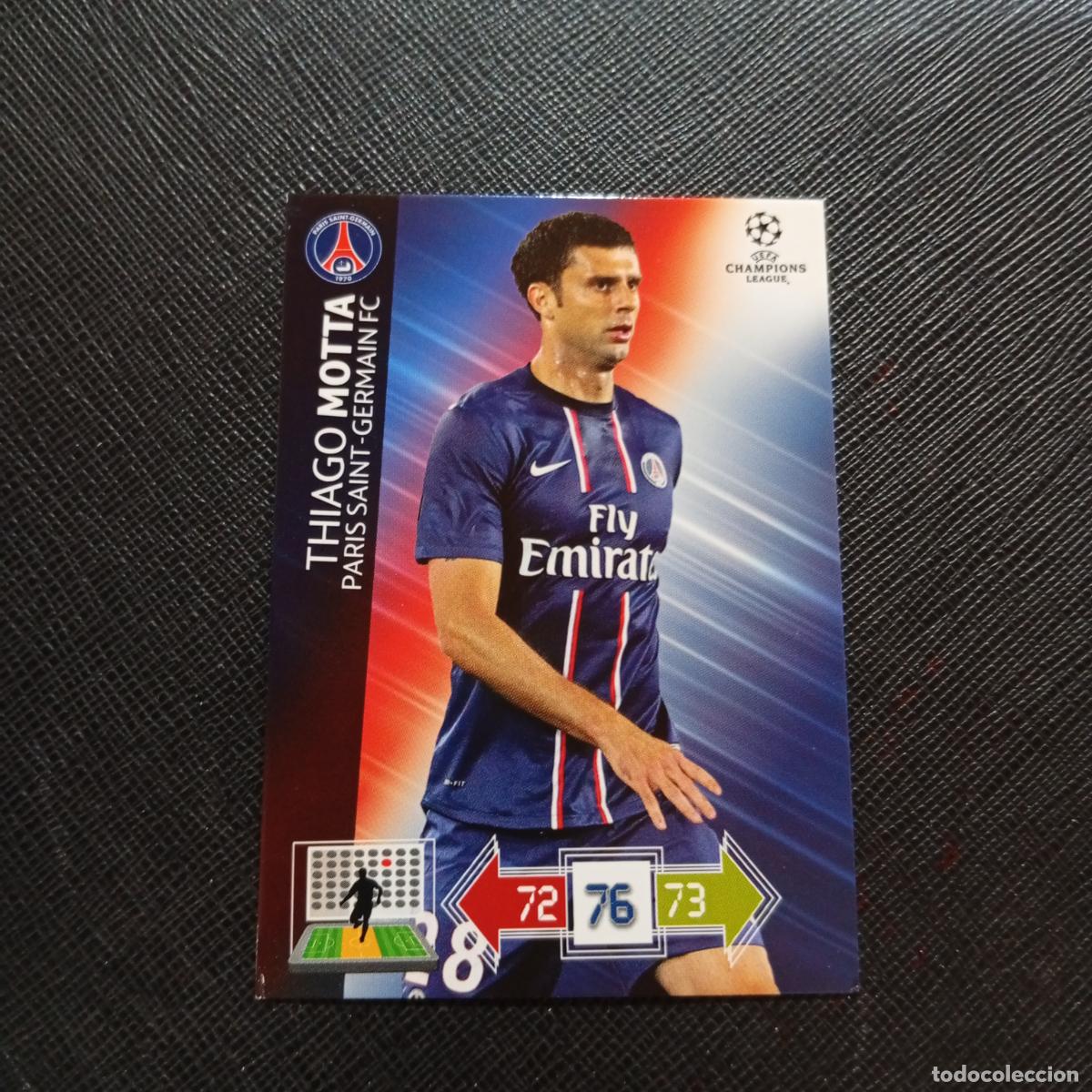 Cromos de f&uacute;tbol: THIAGO MOTTA PSG ADRENALYN CHAMPIONS LEAGUE 2012 2013 FUTBOL 12 13 - A188 PG325