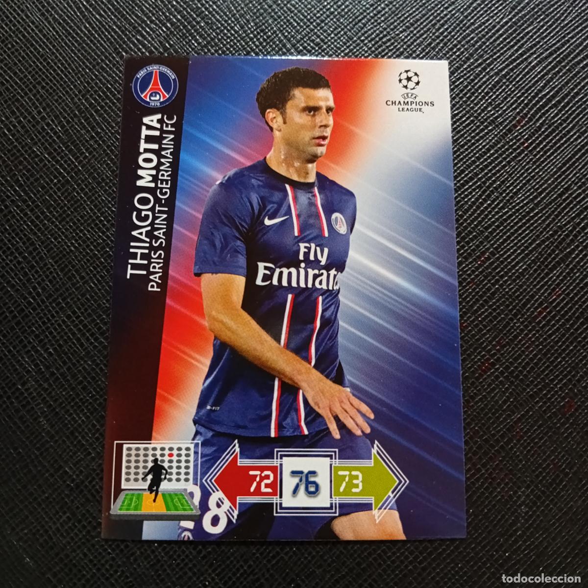 Cromos de f&uacute;tbol: THIAGO MOTTA PSG ADRENALYN CHAMPIONS LEAGUE 2012 2013 FUTBOL 12 13 - A188 PG334