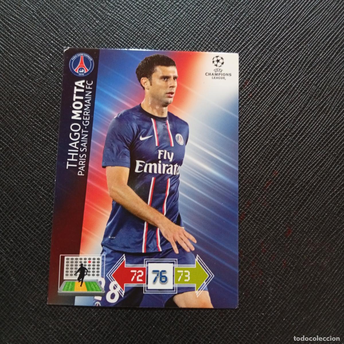 Cromos de f&uacute;tbol: THIAGO MOTTA PSG ADRENALYN CHAMPIONS LEAGUE 2012 2013 FUTBOL 12 13 - A188 PG343