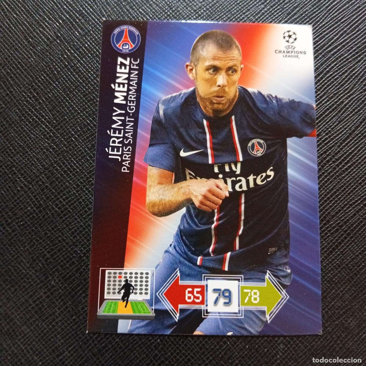 Cromos de f&uacute;tbol: MENEZ PSG ADRENALYN CHAMPIONS LEAGUE 2012 2013 FUTBOL 12 13 - A188 PG289