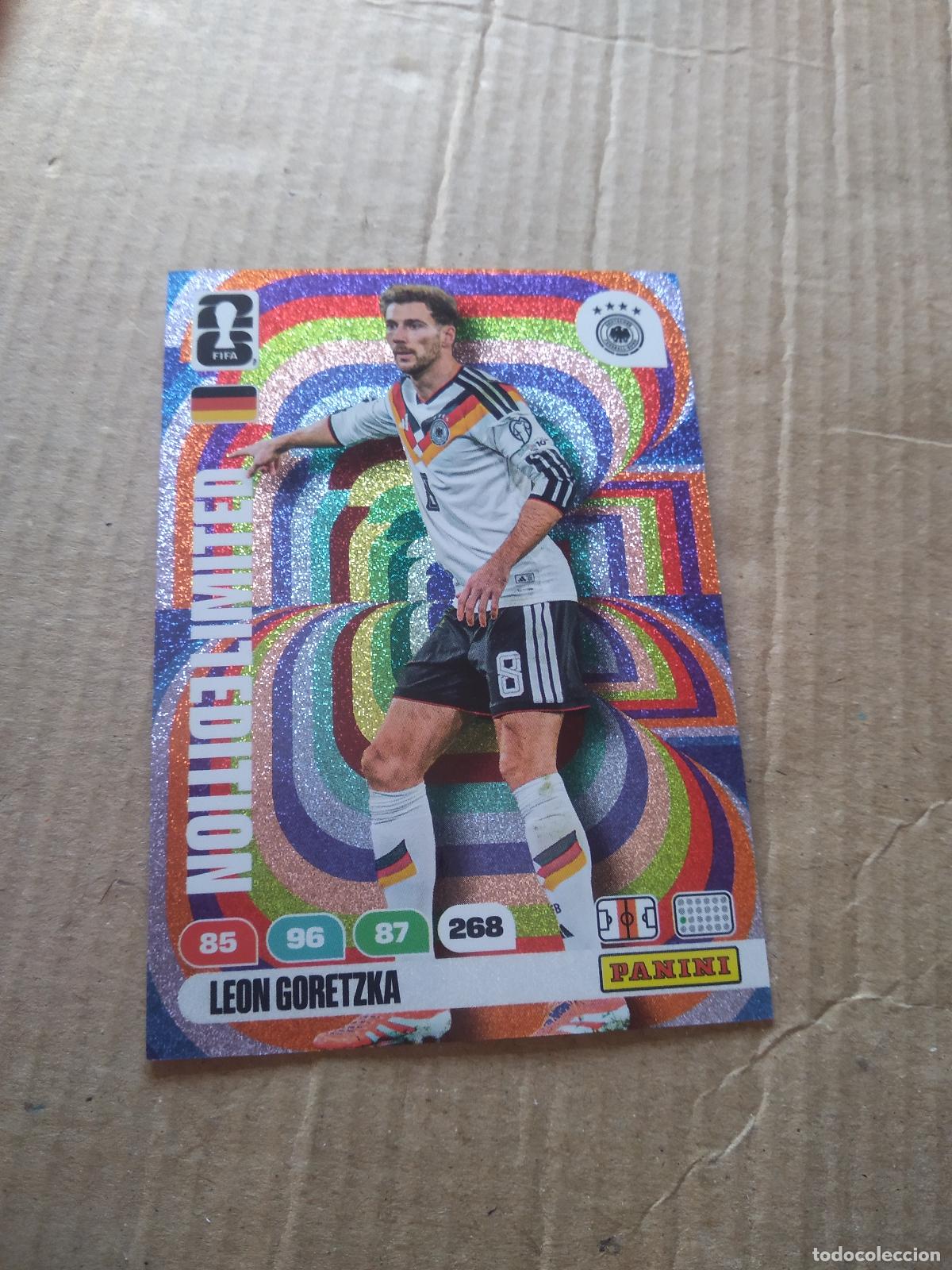 Cromos de f&uacute;tbol: GORETZKA ALEMANIA EDICION LIMITADA CROMO FUTBOL PANINI ADRENALYN MUNDIAL 2026 WORLD CUP