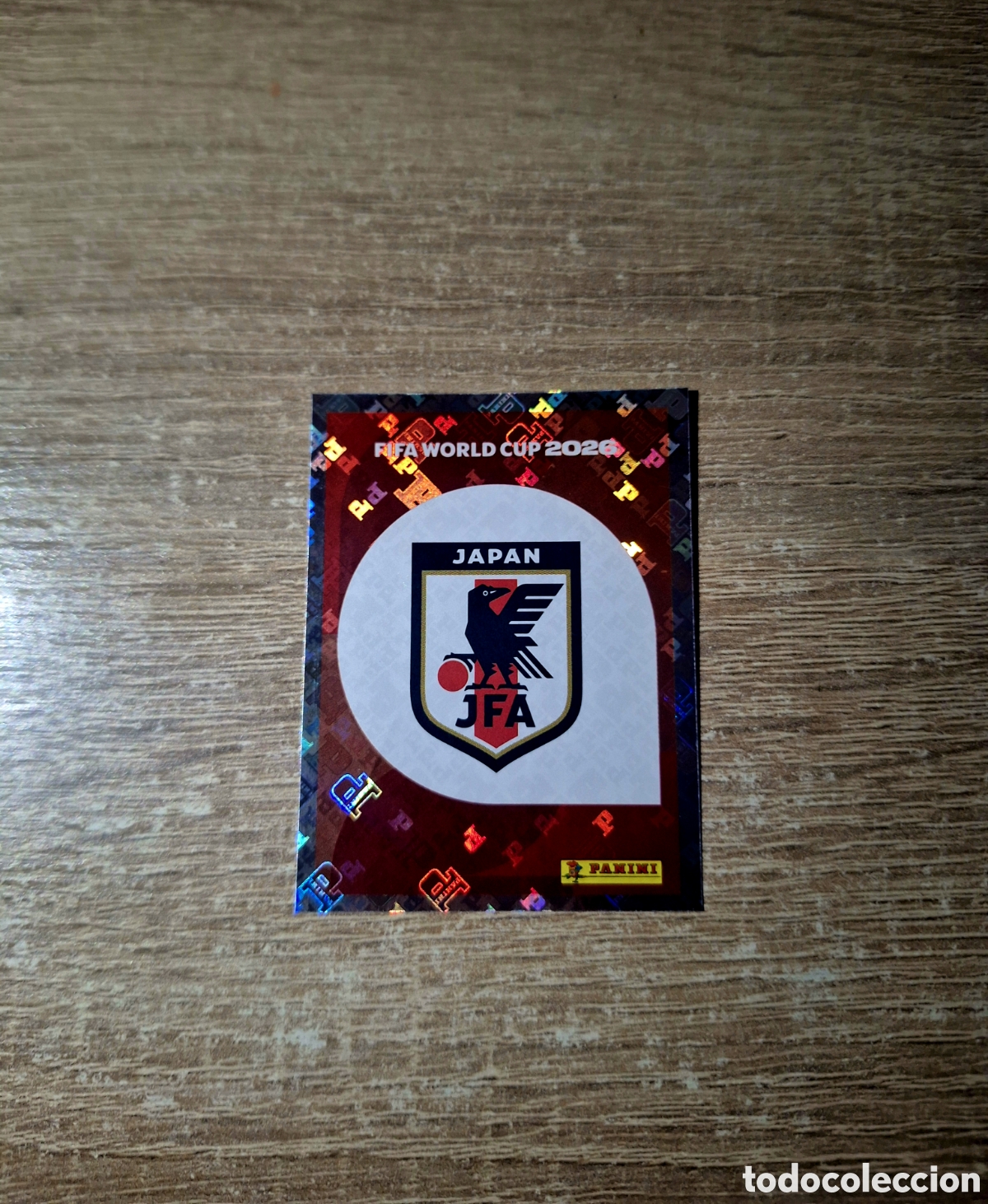 Cromos de f&uacute;tbol: JPN 1 ESCUDO DE JAP&Oacute;N (MUNDIAL 2026)