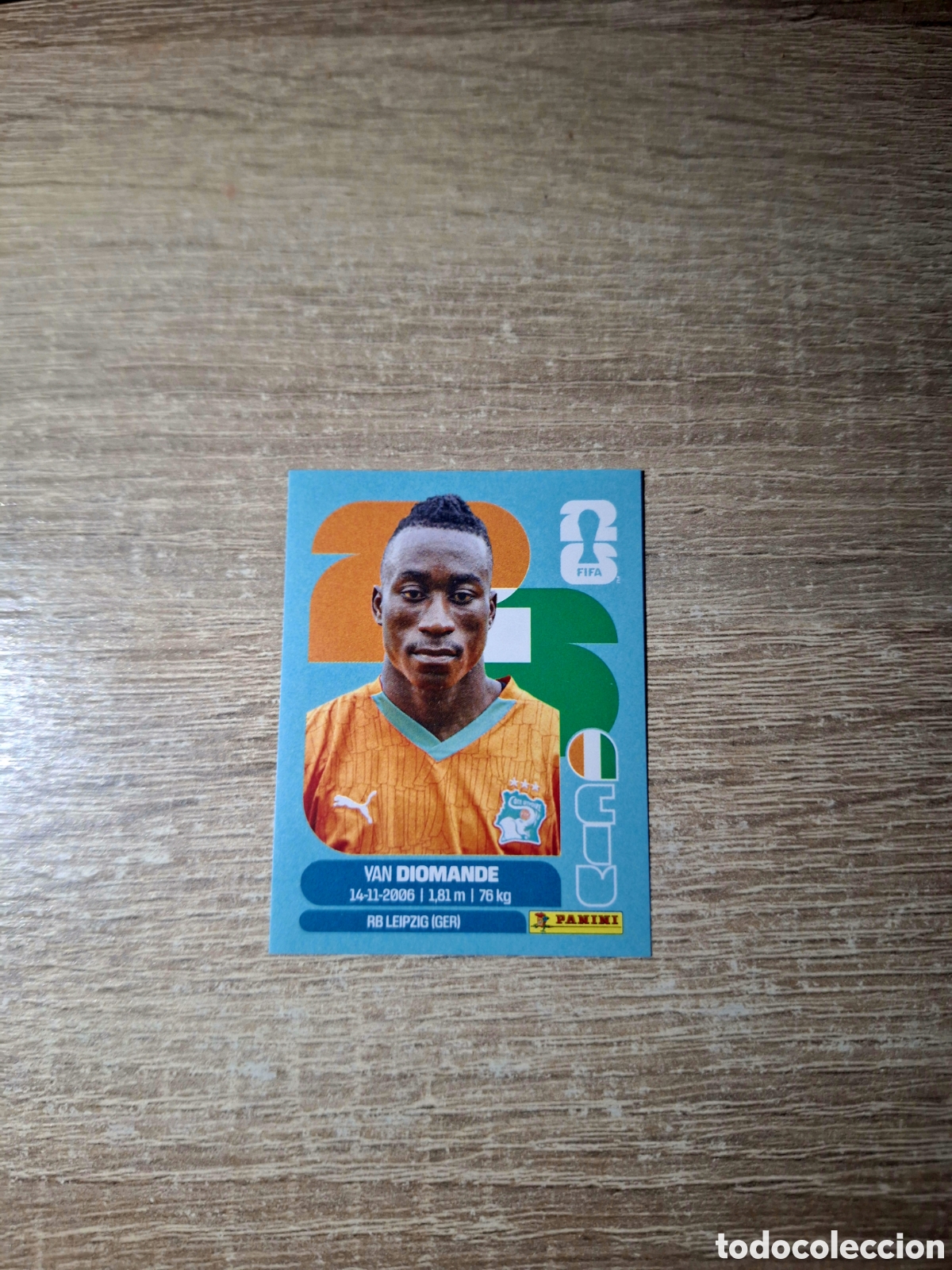 Cromos de f&uacute;tbol: CIV 18 YAN DIOMANDE (MUNDIAL 2026)