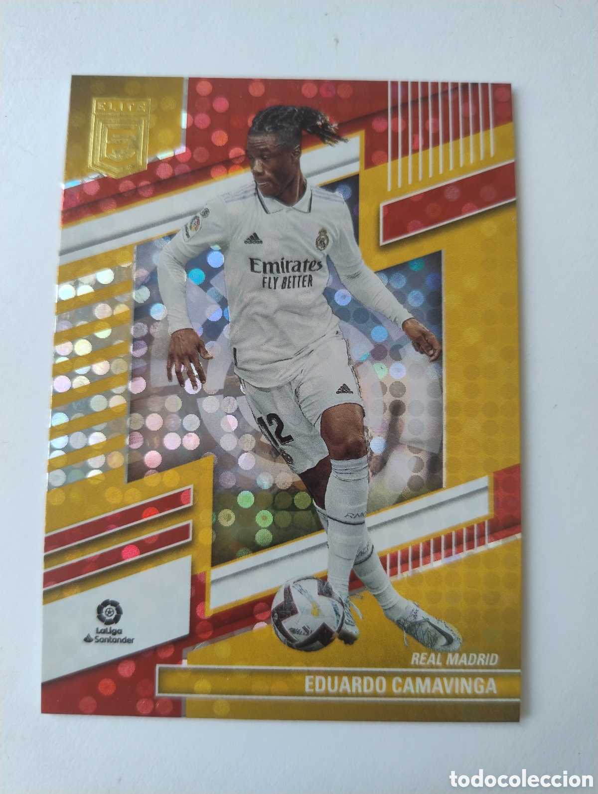 Cromos de f&uacute;tbol: 144 - Camavinga - Real Madrid - Donruss Elite Liga 2022 - 2023 Paralela
