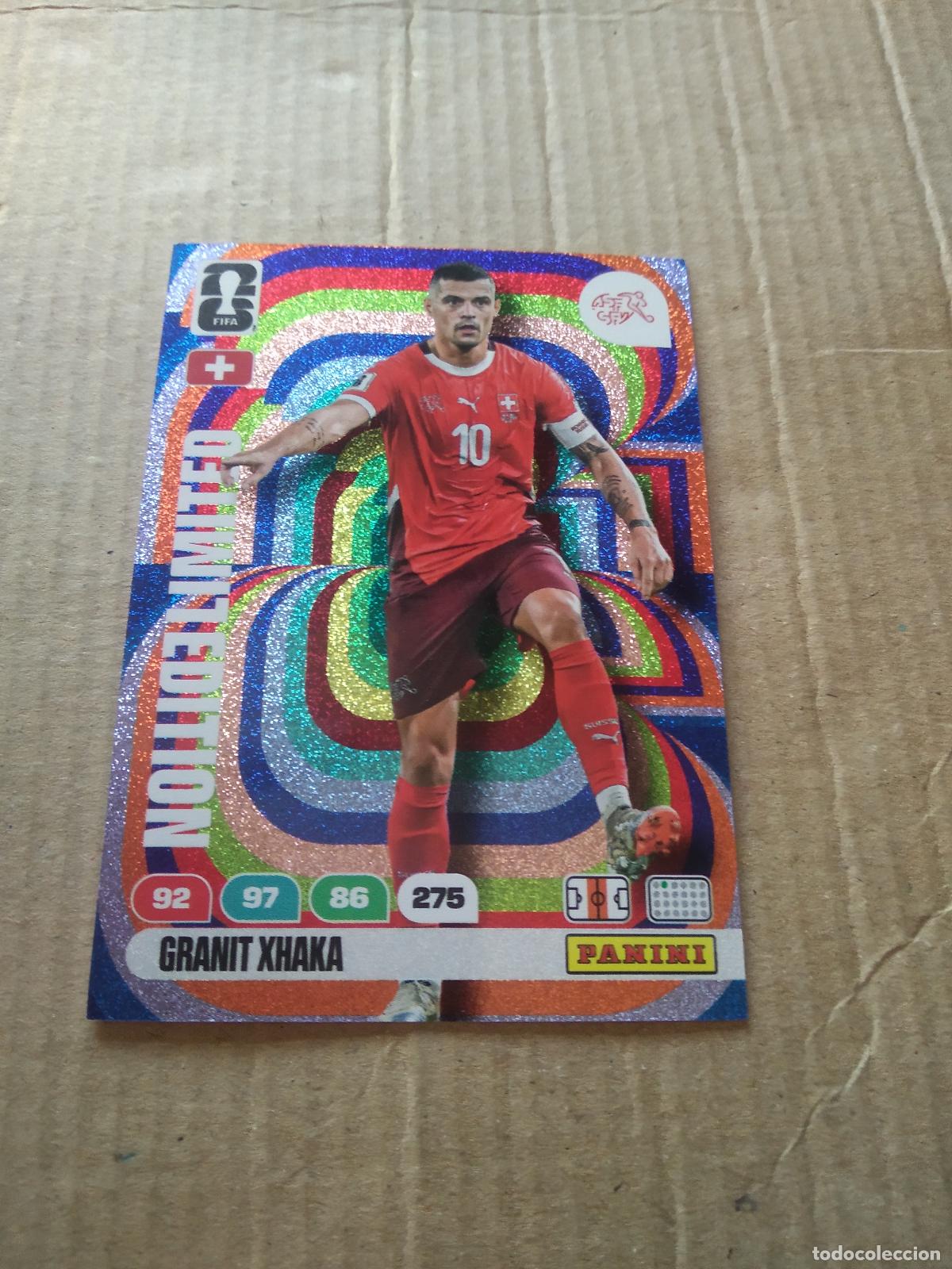 Cromos de f&uacute;tbol: XHAKA SUIZA EDICION LIMITADA CROMO FUTBOL PANINI ADRENALYN MUNDIAL 2026 WORLD CUP