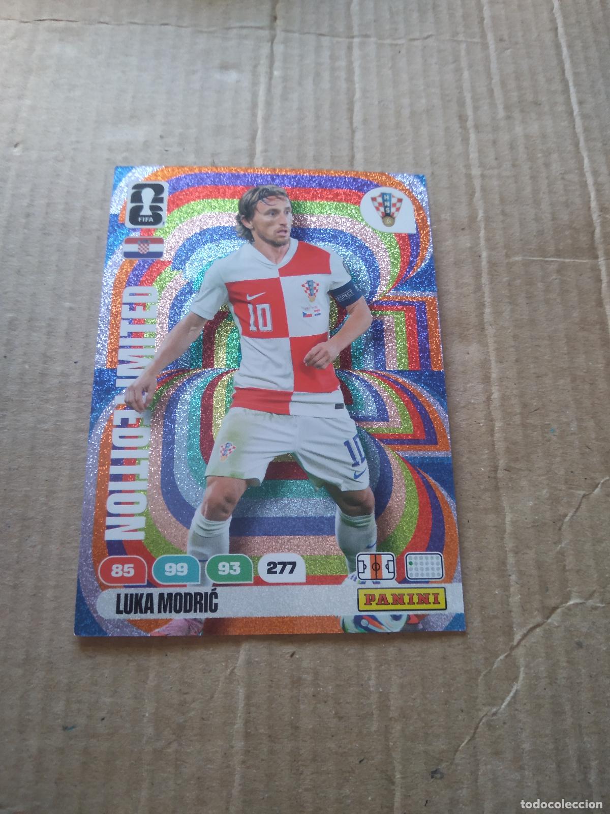 Cromos de f&uacute;tbol: MODRIC CROACIA EDICION LIMITADA CROMO FUTBOL PANINI ADRENALYN MUNDIAL 2026 WORLD CUP