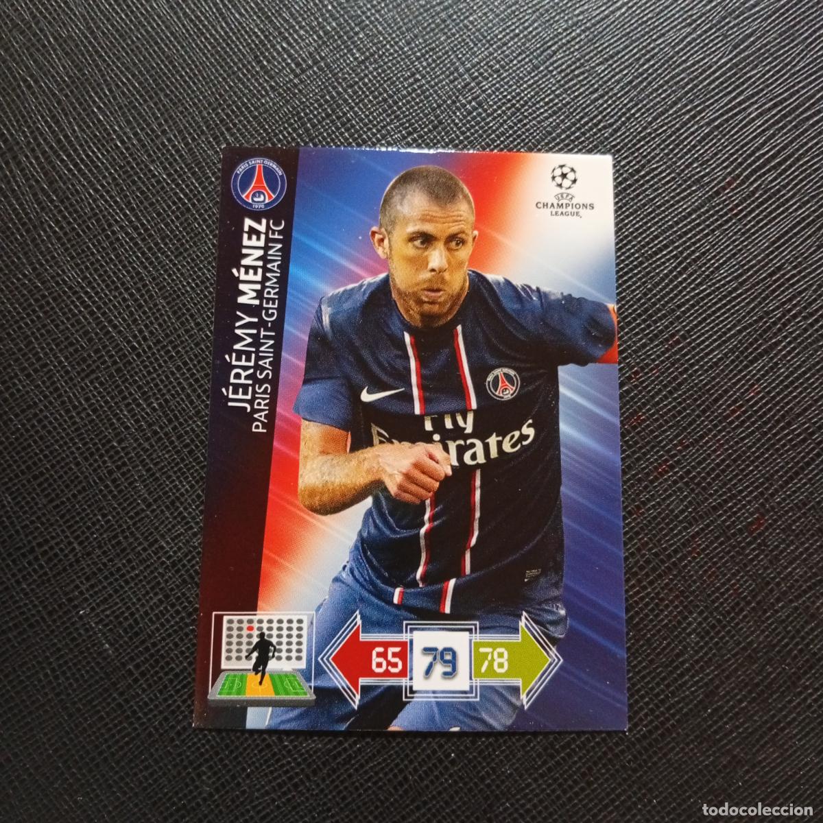 Cromos de f&uacute;tbol: MENEZ PSG ADRENALYN CHAMPIONS LEAGUE 2012 2013 FUTBOL 12 13 - A188 PG298 B