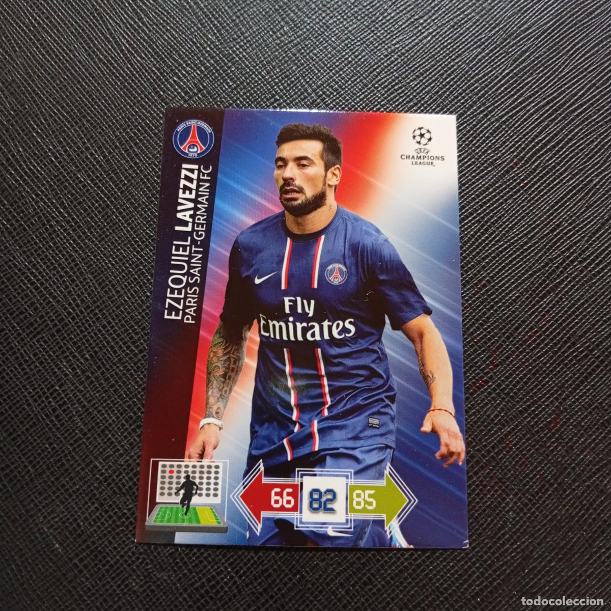 Fu&szlig;ball-Sticker: LAVEZZI PSG ADRENALYN CHAMPIONS LEAGUE 2012 2013 FUTBOL 12 13 - A188 PG361