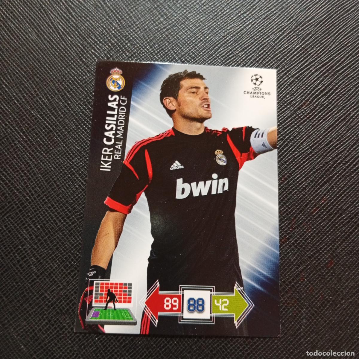 Fu&szlig;ball-Sticker: IKER CASILLAS REAL MADRID ADRENALYN CHAMPIONS LEAGUE 2012 2013 FUTBOL 12 13 - A188 PG370