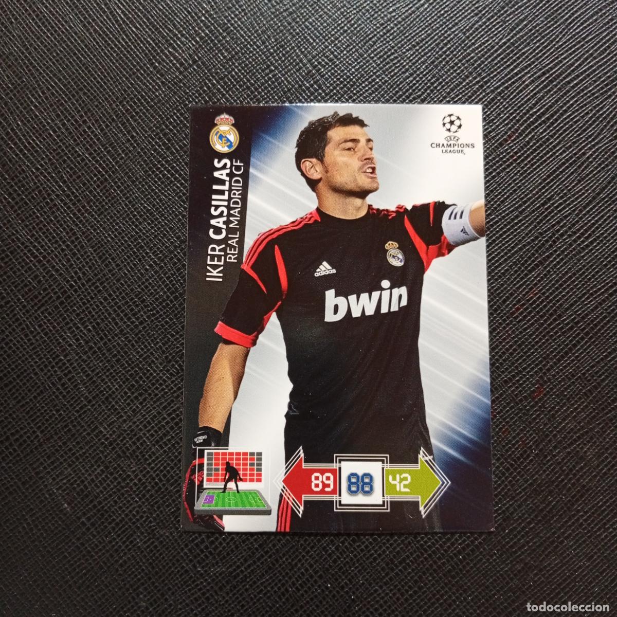 Cromos de f&uacute;tbol: IKER CASILLAS REAL MADRID ADRENALYN CHAMPIONS LEAGUE 2012 2013 FUTBOL 12 13 - A188 PG388