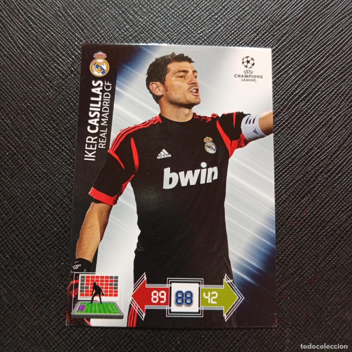 Cromos de f&uacute;tbol: IKER CASILLAS REAL MADRID ADRENALYN CHAMPIONS LEAGUE 2012 2013 FUTBOL 12 13 - A188 PG397