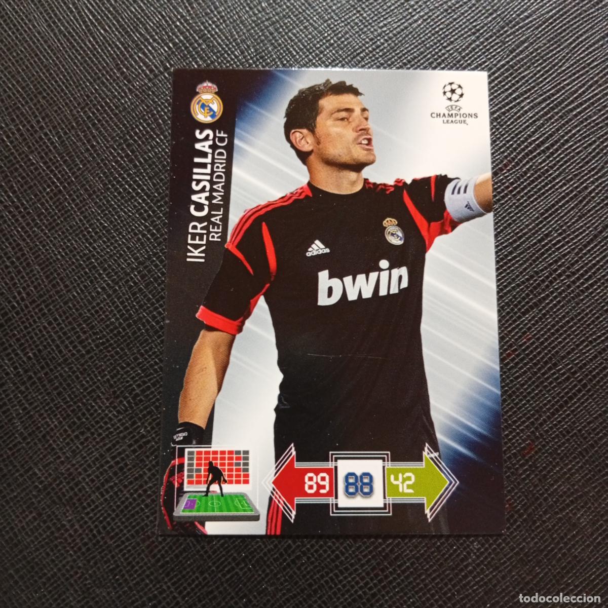 Cromos de f&uacute;tbol: IKER CASILLAS REAL MADRID ADRENALYN CHAMPIONS LEAGUE 2012 2013 FUTBOL 12 13 - A188 PG397 B