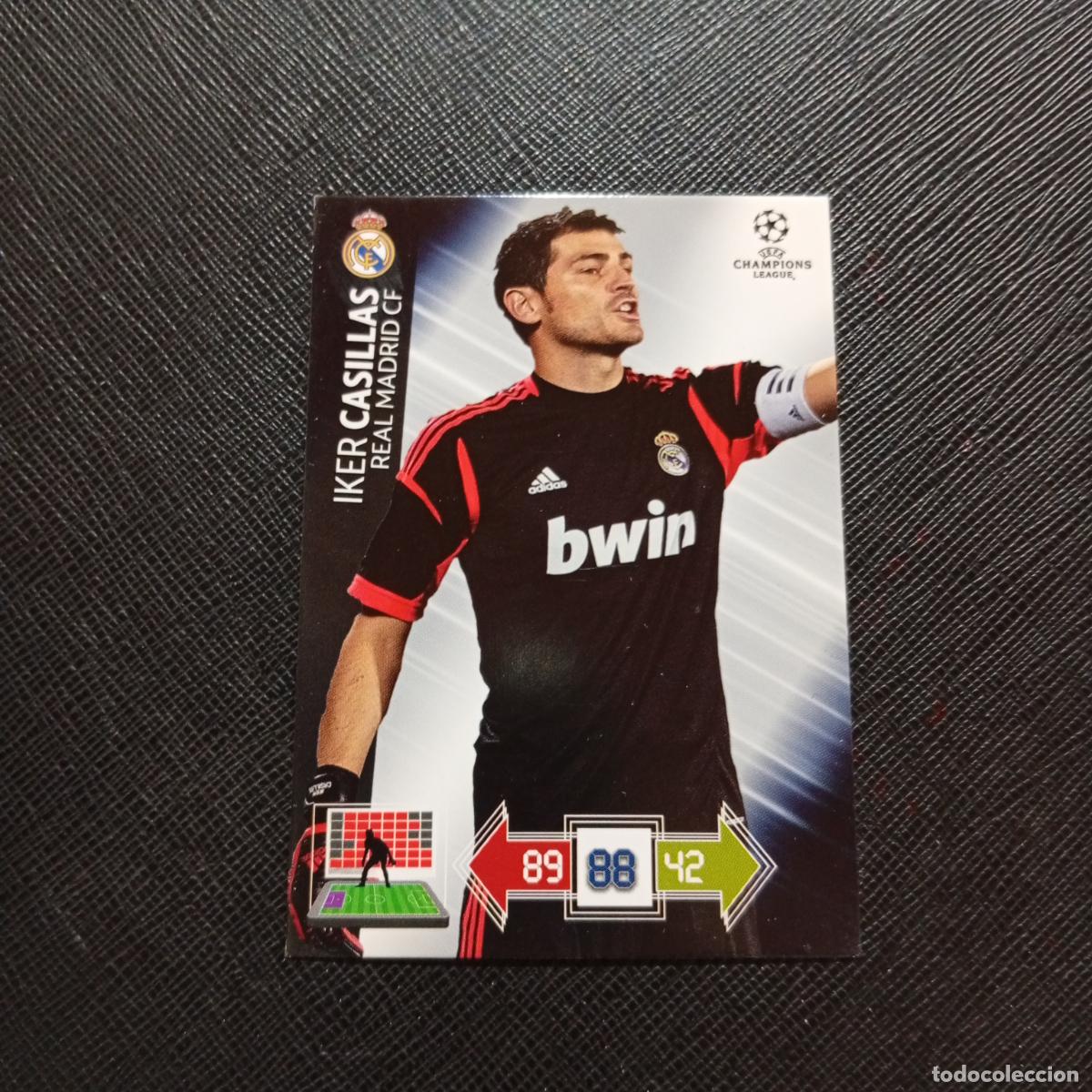 Cromos de f&uacute;tbol: IKER CASILLAS REAL MADRID ADRENALYN CHAMPIONS LEAGUE 2012 2013 FUTBOL 12 13 - A188 PG406 B
