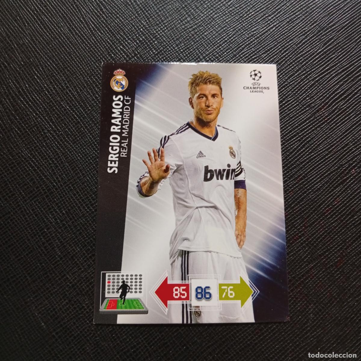 Cromos de f&uacute;tbol: SERGIO RAMOS REAL MADRID ADRENALYN CHAMPIONS LEAGUE 2012 2013 FUTBOL 12 13 - A188 PG406 B