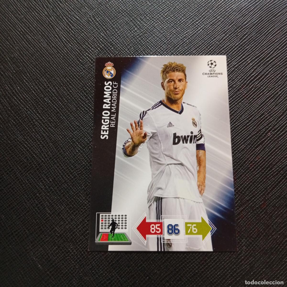 Cromos de f&uacute;tbol: SERGIO RAMOS REAL MADRID ADRENALYN CHAMPIONS LEAGUE 2012 2013 FUTBOL 12 13 - A188 PG406