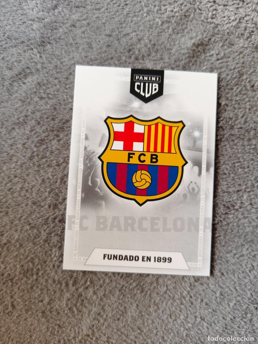 Cromos de f&uacute;tbol: 1 PANINI CLUB BARCELONA 25 26 ESCUDO ADN 2025 2026