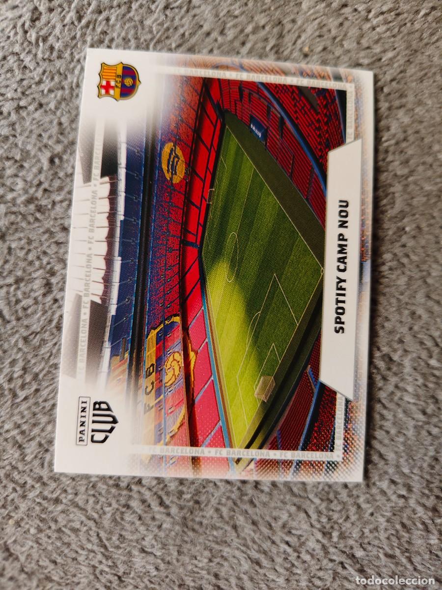Cromos de f&uacute;tbol: 4 PANINI CLUB BARCELONA 25 26 SPOTIFY CAMP NOU ADN 2025 2026