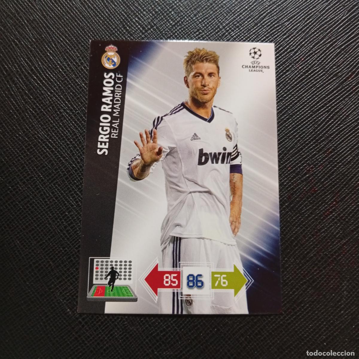 Cromos de f&uacute;tbol: SERGIO RAMOS REAL MADRID ADRENALYN CHAMPIONS LEAGUE 2012 2013 FUTBOL 12 13 - A188 PG397 B