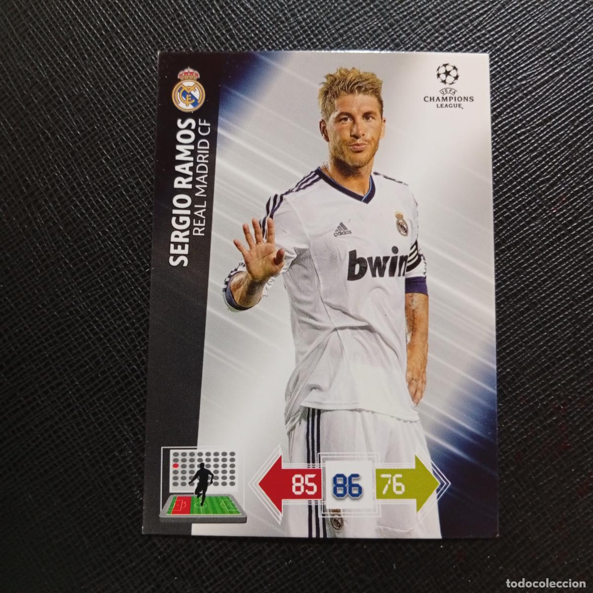 Cromos de f&uacute;tbol: SERGIO RAMOS REAL MADRID ADRENALYN CHAMPIONS LEAGUE 2012 2013 FUTBOL 12 13 - A188 PG415