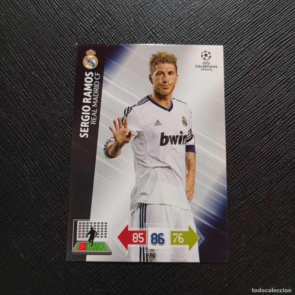 Cromos de f&uacute;tbol: SERGIO RAMOS REAL MADRID ADRENALYN CHAMPIONS LEAGUE 2012 2013 FUTBOL 12 13 - A188 PG415 B